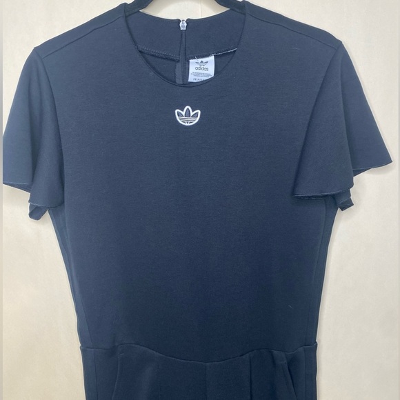 Black Adidas Jumpsuit Sz Lg - Picture 8 of 15